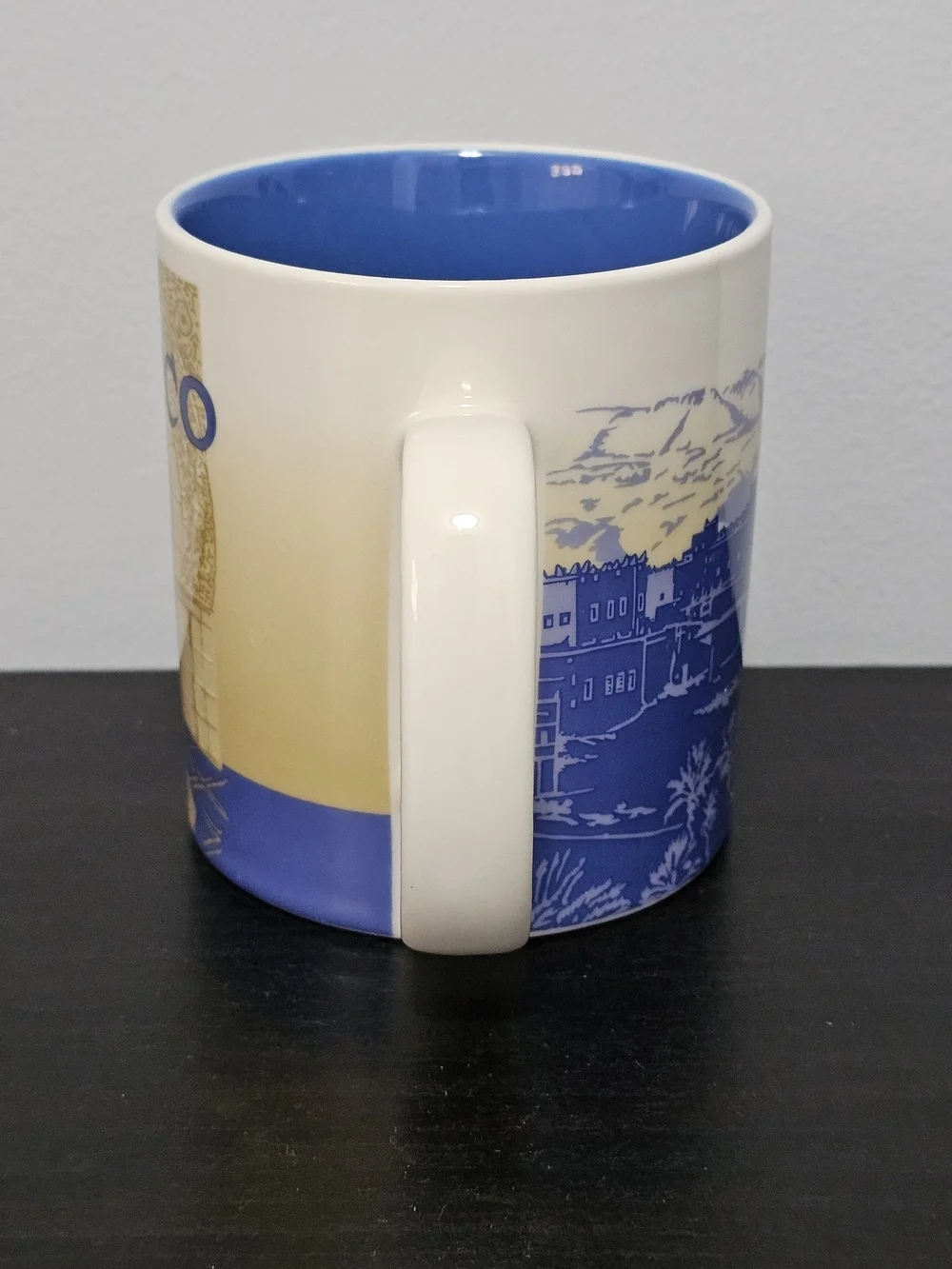 Starbucks MOROCCO Rare Global Icon Collector Coffee Mug Cup 2012 Discontinued
